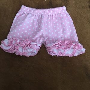 Boutique ruffle shorts